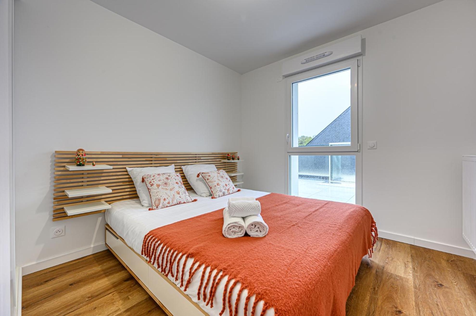 Appartement Le Loarwenn - Bel Appt Avec Terrasse Et Parking Vannes