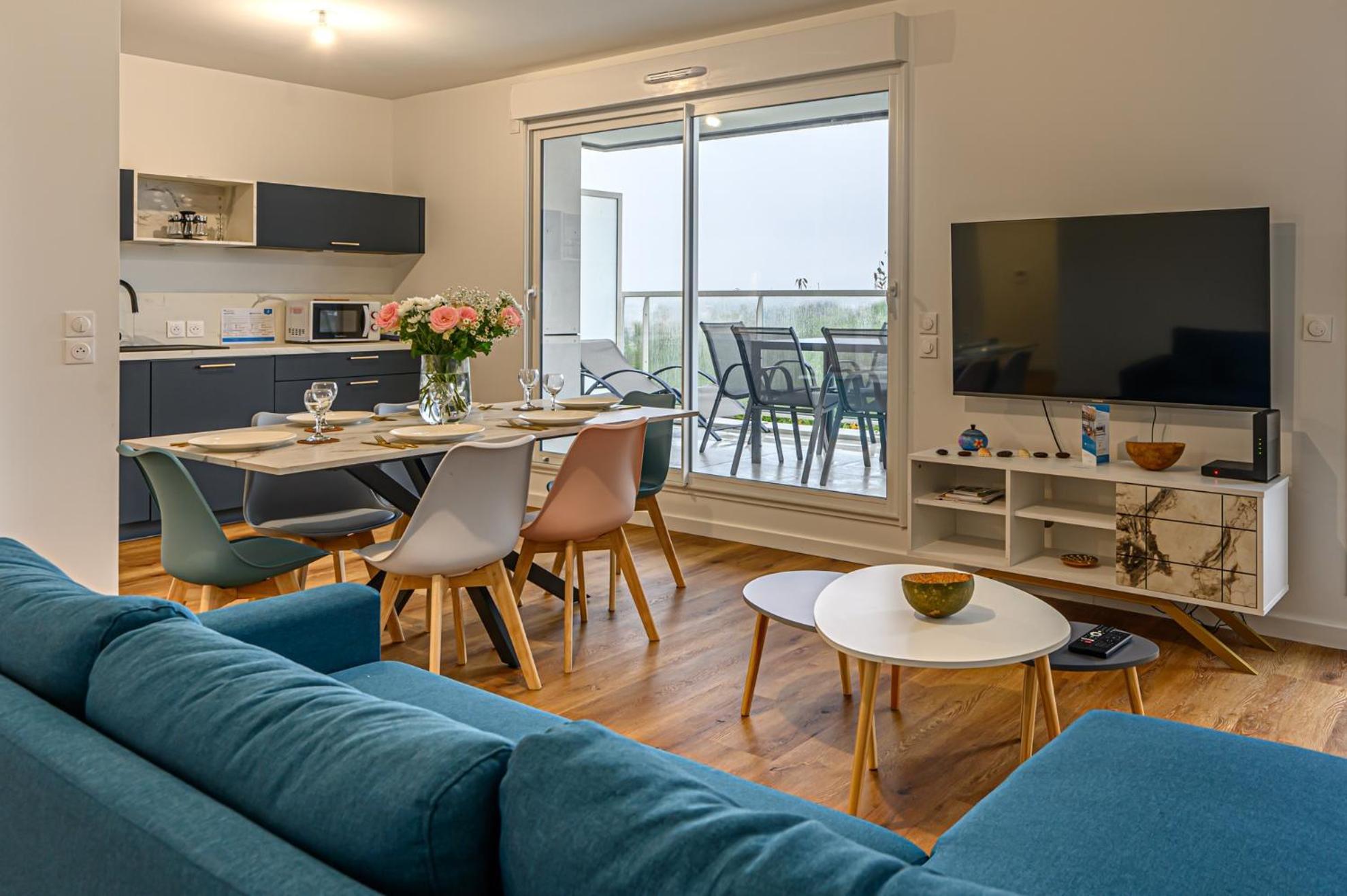 Appartement Le Loarwenn - Bel Appt Avec Terrasse Et Parking