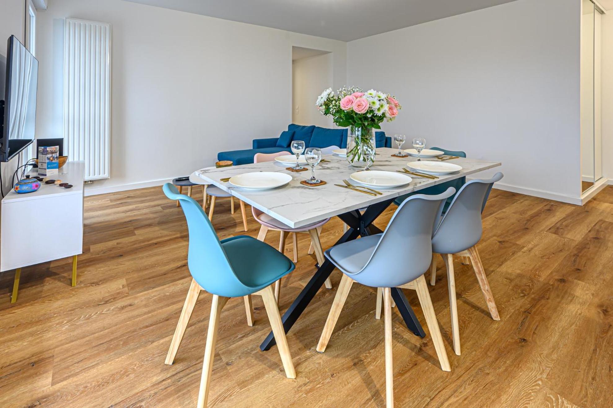 Appartement Le Loarwenn - Bel Appt Avec Terrasse Et Parking Vannes
